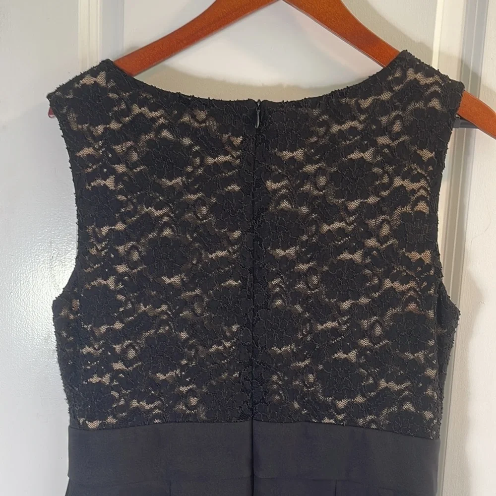 Connected women’s black sleeveless dress - Picture 6 of 10